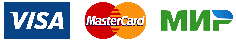 VISA / MasterCard / Maestro / МИР